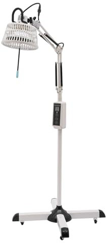 TDP Infrarot Licht Therapie Lampe, 300W Infrarotlampe Wärmelampe Verstellbar Infrarot Heizung Therapielampe Infrarotstrahler Moxa Lampe für Linderung Rücken Nacken Schulter Knie Muskelverspannungen