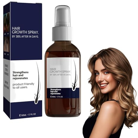 Boxiatil Spray pour cheveux - Sérum de croissance des cheveux - Pour accélérer la croissance des cheveux - Biotine - Favorise une croissance des cheveux denses et sains