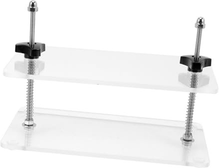 Hoement Small and Light Acrylic and Metal Tofu Press Board for Home Use Tofu Making Tool to Increase Hands-on Ability