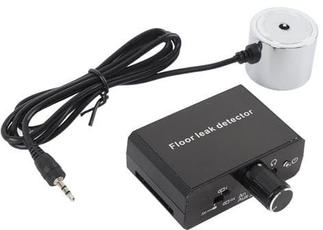Detección de Fugas de Agua, Sensor Detector de Fugas de Tuberías de Agua, Detector de Fugas de Agua Subterránea, Probador de Detector de Fugas de Tuberías de Agua para (Enchufe
