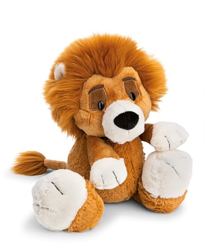 NICI Kuscheltier Löwe King Kimari 25cm - braun - Stofftier aus weichem Plüsch, niedliches Plüschtier zum Kuscheln und Spielen, für Kinder & Erwachsene, tolle Geschenkidee - 62739 | Stofftier aus weichem Plüsch, niedliches Plüschtier zum Kuscheln und Spielen, für Kinder & Erwachsene, tolle Geschenkidee