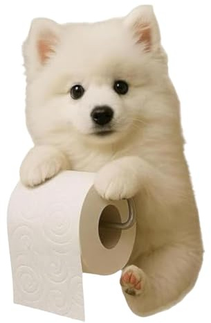 Soporte para Toallas De Papel - Divertidos Estantes para Perros, Dispensador De Toallas De De Pie con Figuras De Animales | Organizador De Almacenamiento De Servilletas De Papel, Decoración del