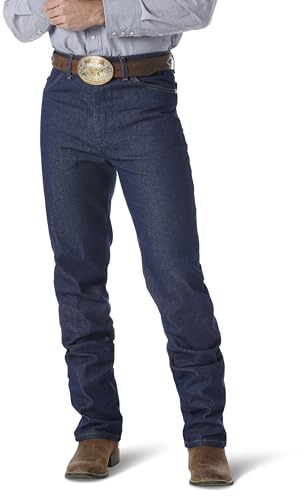 Wrangler Men's Cowboy Cut Slim Fit Jean, Bleach, 31x30