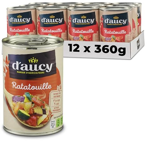 D'aucy Ratatouille 360 g (Pack of 12)