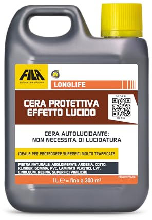 Fila Surface Care Solutions LONGLIFE Cera per Pavimenti Autolucidante, 1L