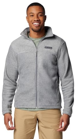 Columbia Steens Mountain Full Zip 2.0 fleecejacka herr, Light Grey Heather, L