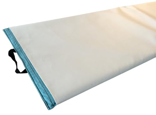 Rollboard Patiententransporthilfe 180 x 45 cm mit 2 Handschlaufen | Umbettungshilfe und Transferbrett für den sicheren Patiententransfer, robust, gleitfähig und leicht zu handhaben