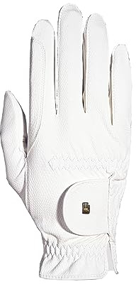 Roeckl Sport ridhandske ROECK-Grip JUNIOR, barnsommarhandske, vit 4