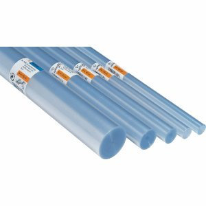 HERMA 10 x Buchschutzfolie 5m x 40cm farblos