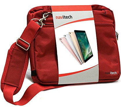 Navitech Sac de Transport Rouge Ordinateur Compatible avec HP x2 10-p038nf Ultrabook 2-en-1 10