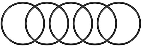 sourcing map 5St Metrische Nitrilkautschuk O-Ringe Dichtung 58mm AD 53,2mm ID 2,4mm Breite