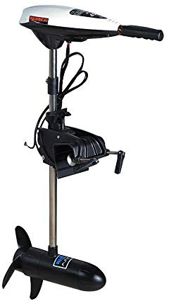 WUPYI2018 Moteur Hors-Bord électrique,45 lbs Moteur de Bateau 12v pour dériveurs, Bateaux de pêche, Bateau en Bois