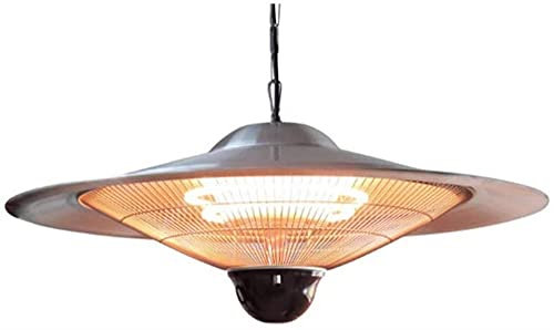 QIULAO Outdoor Heater, Chandelier Hanging Electric Heater 585mm/750mm Waterproof Wall-mounted Heater, Used In Garden, Terrace, Bathroom, Courtyard (Size : B(74CM))