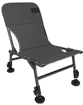 GOYOUTON Camping Stuhl Klappstuhl Tragbarer Stuhl Klapp Camping Stuhl, Quad Gepolsterter Rasen Sitz Mit Rücken All-Terrain Liegen Angelstuhl Einstellbare Beine Camping Stühle Für Erwachsene/Color/60*