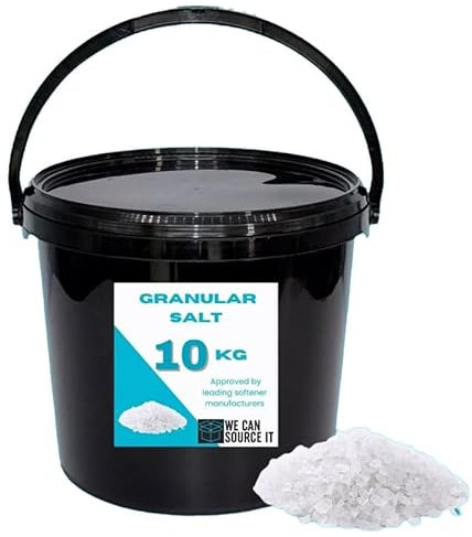 We Can Source It Ltd - Granulated Salt For Water Softeners/Dishwashers - 10kg Tubs - British Salt