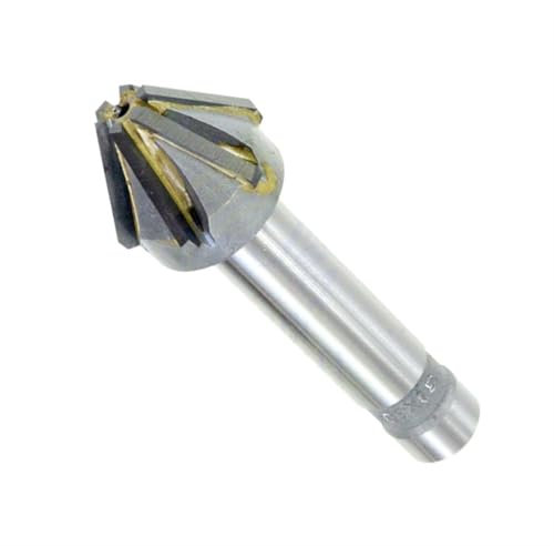 Senkbohrer, YG8-Legierungs-Fasenfräser, gerader Schaft 60 Grad 90 Grad 16 mm 20 mm 25 mm Fräser mit Hartmetall-Senkern(40-60degree-20-6T)