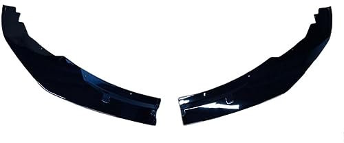 GuriDo Auto Frontlippe Frontspoiler für BMW F20 F21 135i LCI 1 Ser M-Pack 2011-2015, ABS Frontstoßstangen Spoiler Lippe FrontstoßStange Stoßstange Splitter Diffusor Zubehör