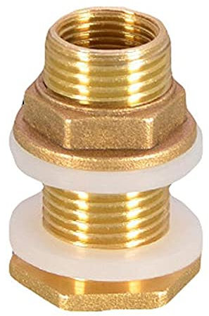 Generic 3x /2 '' Regentonnendurchführung aus Messing