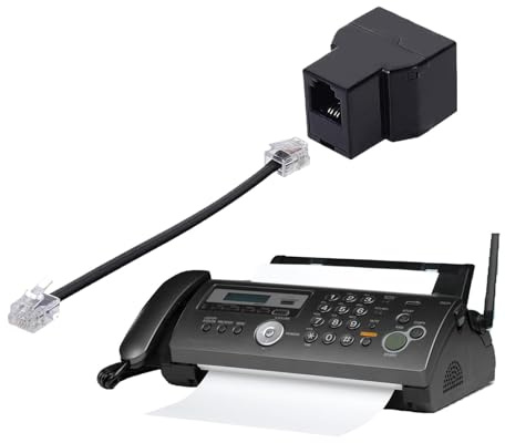 Telefondelare för fast telefon, telefonsladddelare 2-portars