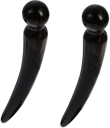FONDOTIN 2 St Massagepinne Ryggskrapa Oxhorn Massagebräda Enkla Massageverktyg Kroppsmassage Skrapbräda Kroppsvårdsverktyg Oxhorn Massage Skrapor Fotmassage Hudmassage