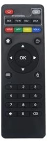 Telecomando Universale Android TV BOX Apprendimento del telecomando, TV Box for H96 X96 Mini MAX/V88/TX6/T95X/Z Plus/TX3 M12 MXQ