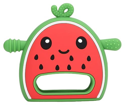 CUOFYUNL de Dentition aux Fruits de pastèque apaisant Dessin animé développement sensoriel de Dentition à croquer