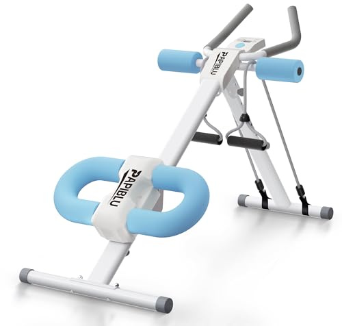 PAPIBLU Ab Trainer Machine, Adjustable Abdominal Trainers with Display