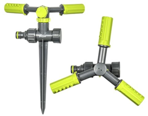 3-Arm Kreisregner 109m² LIME Line Regner Sprinkler Bewässerung Rasensprenger