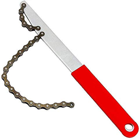 JPYH Fouet à chaîne Vélo Maintenance réparation vélo Fouet à chaîne Outil d'extraction de Cassette，Roue Libre Chaîne Fouet Outil D'extraction Cassette Cycle Vélo Bicyclette Réparation Equipment
