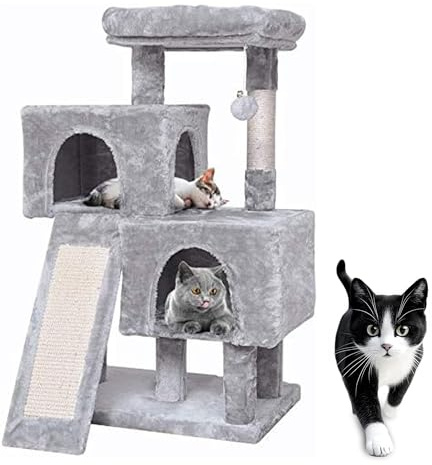 CA&T Ultimate Value Cat Condo and Scratching Post | Cat condo, Sisal scratching post, Resting and play area, Stable construction, Suitable for indoor cats