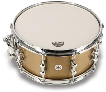Sonor SQ1 Snare 14x6,5 SDW SGM Satin Gold Metallic - Snare Drum