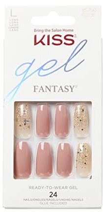 KISS Gel Fantasy Collection Nails- Midnight Sky