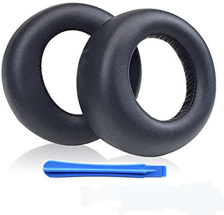 Replacement Ear Pads Cushions for Sony Playstation 5 Pulse 3D PS5 Wireless Headphones, Headset Earpads Pillows Repair Parts With Soft Protein Leather