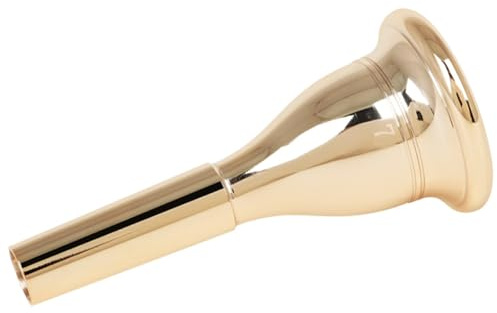 Trompete Musikinstrument Kleine Metalltrompete für Erwachsene Gold | Gilded Brass, Lauter Klang und Weicher Ton, Robust, Bequem Nutzbar für Profis und Schüler