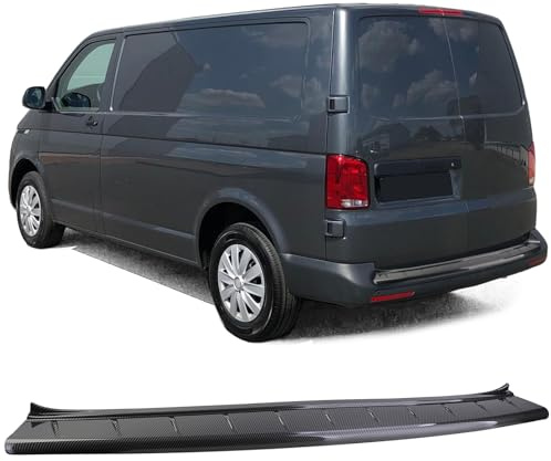 ABS Ladekantenschutz Stoßstange Carbon Look für VW Bus T5 T6 mit Doppeltür