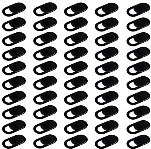 Bestgle 50PCS Webcam Cover Set, 0.07mm Ultra-Thin Camera Cover Slider, Privacy Protector for Computer Laptop, MacBook Pro, Smartphone, Mobile Phone Accessories
