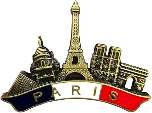 1Pc Retro Paris Kühlschranktür Aufkleber,Retros Pari-Magnet-Aufkleber,Nachgemachte Retro-Paris-Kühlschrankmagnete,Küchendekoration, Heimdekoration,Souveni,Geschenke,Wohnaccessoires and Deko,Magnete