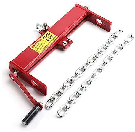 ECUTEE Motor Balancierer Positionierer Balancierer für Hebekran Motorkran Kran Werkstattkran Traverse Werkstatt, Heavy Duty Positionierer Max 2 T / 2000KG für Motorhebezeug, Werkstattkran, Hebebühne