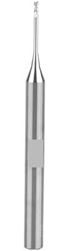 1pc Hartmetall-Tiefrillen-Kugelkopffräser Aluminium Mikrodurchmesser 2Flute tiefer langer Hals kleiner Fräser CNC-Werkzeuge R0.25 0.3 0.4 0.6(R0.3X4LXD4X50L)