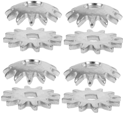 Angoily 4 Sätze Wagenhebergetriebe Aux Zu Kabel Hydraulischer Wagenheber Auto Reparatur Zubehör Wagenheber Zubehör Horizontales Wagenheber-zahnrad Teilgetriebe Reparieren Eisen 2 Stück * 4