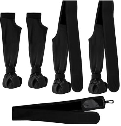 MagiDeal Hundestiefel mit Hosenträgern, rutschfeste Hundeschuhe, bequemes Hundezubehör, Pfotenschutz, wasserdichte Hundestiefeletten, Leggings für den, L