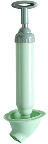 Hochdruck Abflussreiniger Pumpe, Neuer Pömpel Abfluss, Löst Schnell Abflussverstopfung, Toiletten Pömpel, für Toiletten, Waschbecken, Bodenabläufe, Abflussrohre (Grün)