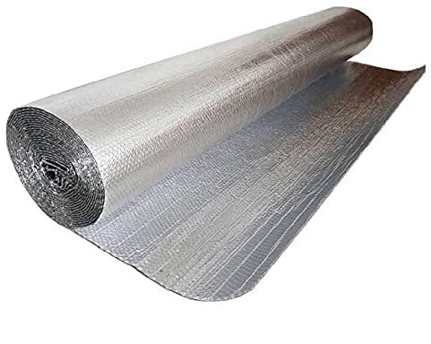 Heizkörperreflektorfolie, Luftpolsterfolie, Isolierung, Isolierfolie, Energie sparen, selbstklebende Doppelblasen-Reflexfolie, Aluminium-Isolierrolle, wasserdichte Wärmedämmung, Aluminiumfolienmembra