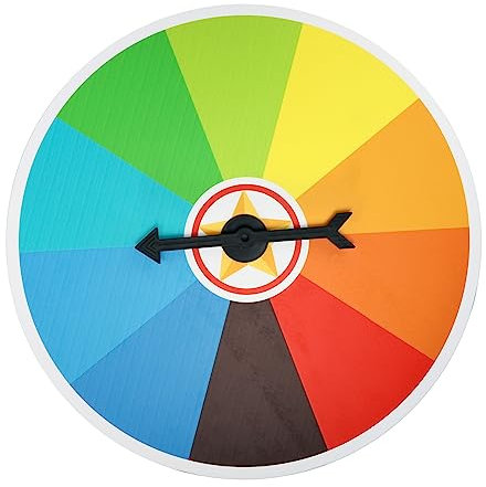 Milisten Wandmontiertes Glücks-drehspiel Tragbares -Roulette Für Partys Klassenzimmer Fundraiser Selbstbeschreibbar Wiederverwendbar Kreatives Lernspielzeug Für Junge Mädchen Und Erwachsene