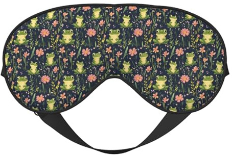 Máscara de dormir para hombre y mujer – Bonita máscara de sueño para hombre y mujer – Bonita máscara de sueño con hebilla ajustable – Máscara de dormir cómoda para hombre y mujer – Diadema divertida