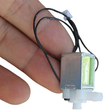 BOGEEL Valvole elettromagnetiche d'irrigazione delle valvole a solenoide elettriche normalmente chiuse 2 delle valvole di controllo dell'acqua di modo 5V