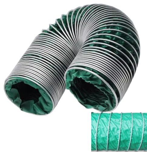 ZIUSFAC Lüftungsschlauch Flexibel Luftschlauch Warmluftschlauch Ventilator Flexschlauch 200mm 300mm 500mm Abluftschlauch Ausziehbar Lufteinlassrohr Für Abzugshaube(1m/3.2ft,80mm-3 1/8)