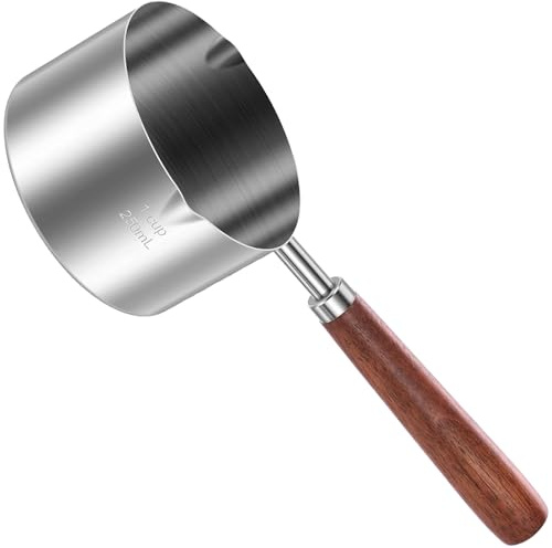 250 ML Inox Chocolat Huile Beurre,Acier Inoxydable 304 Casserole à Huile