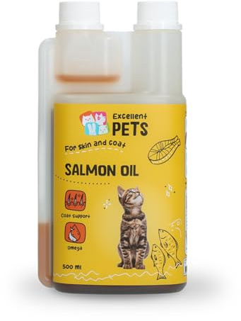 Holland Animal Care Näringstillskott laxolja för katter 500 ml