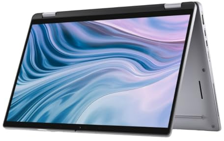 Dell Latitude 7410 Convertible 2-in-1 Laptop 14-inch Full HD Touchscreen Intel Core i7-10610U 16GB RAM 512GB SSD Win 11 Pro (Renewed), Black